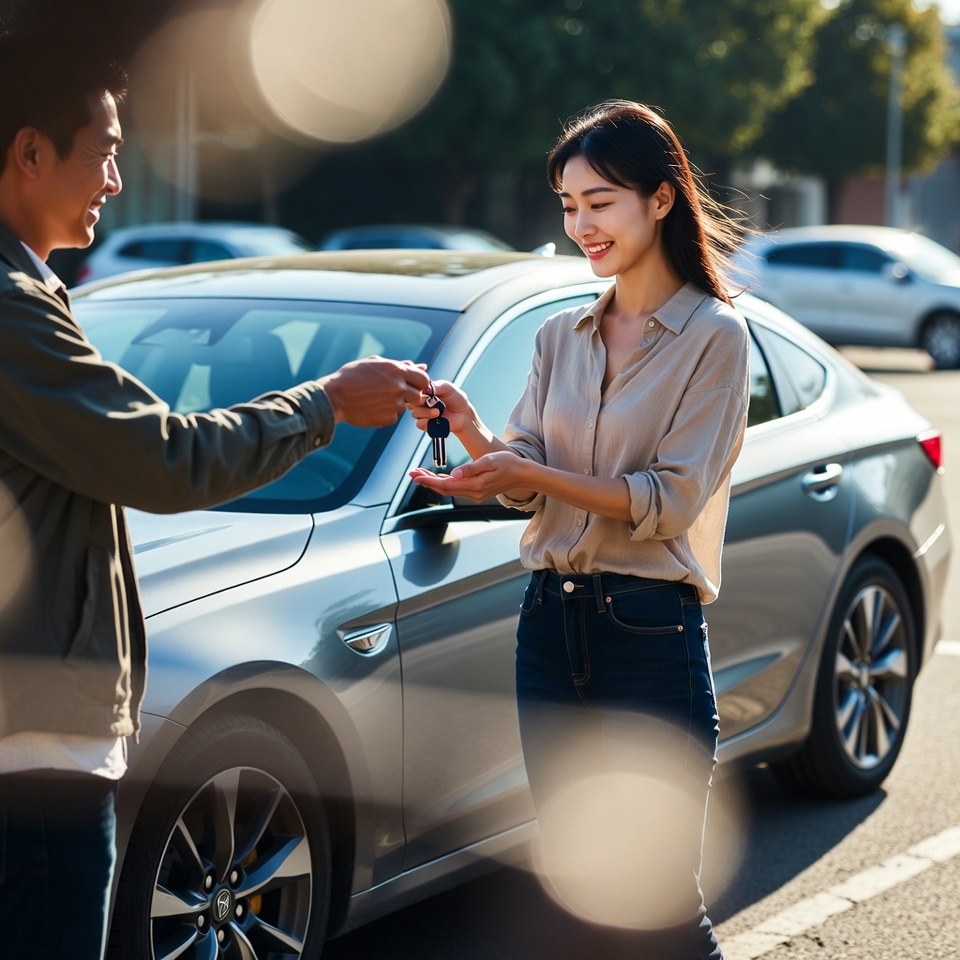 다른 사람 차 운전