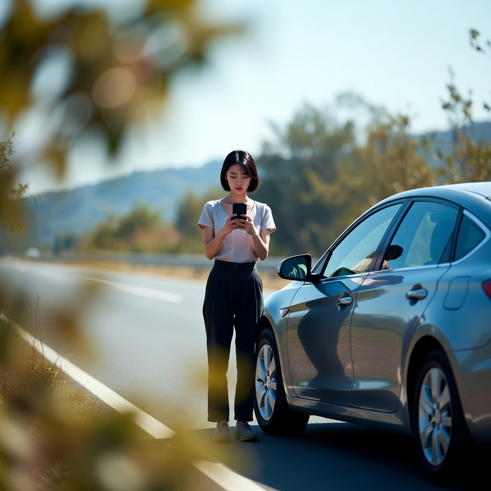 다른 사람 차 운전