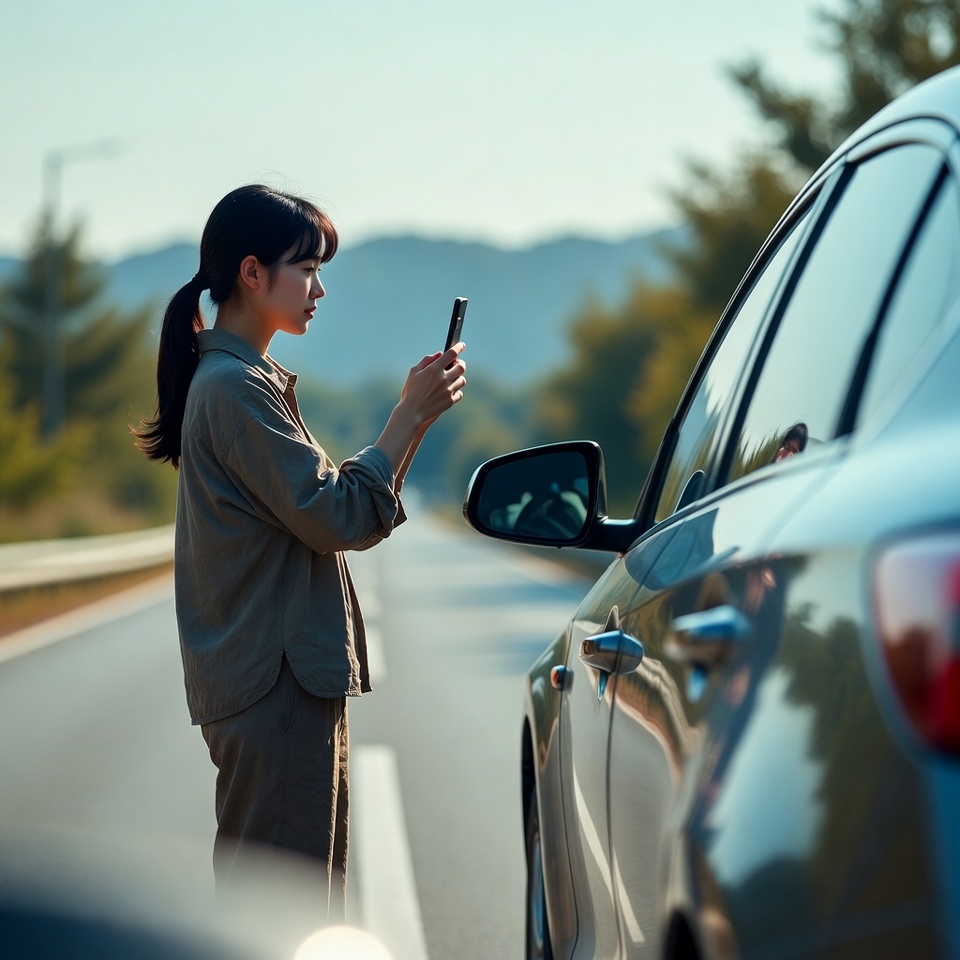 다른 사람 차 운전